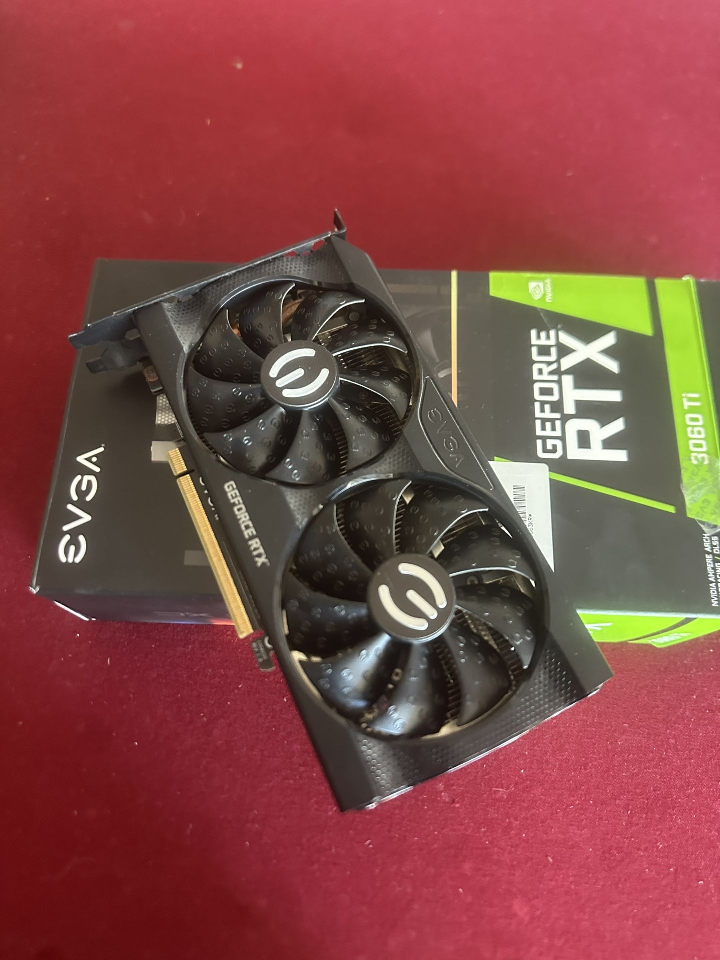 Nvidea Geforce RTX 3060 TI Brand Evga