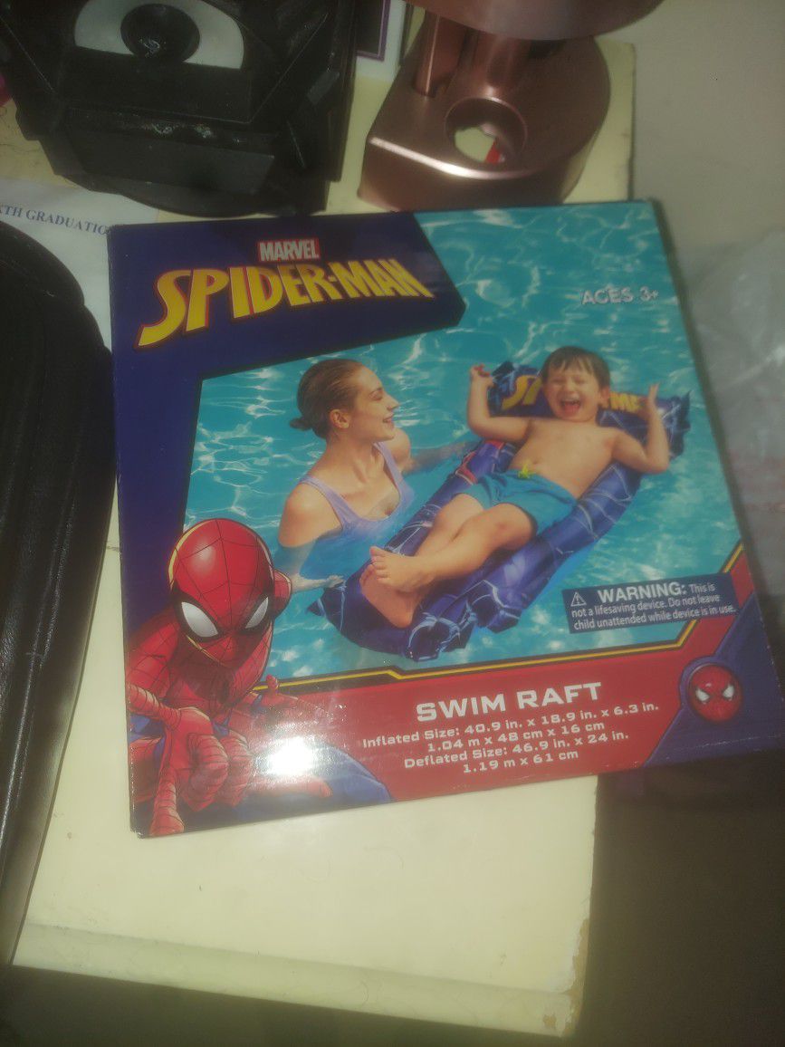 Spiderman Swim Craft