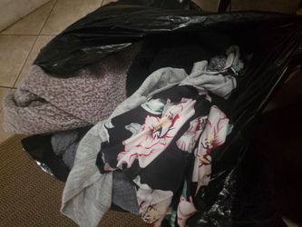 Bag of women clothes