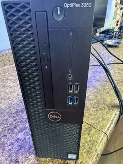 Dell Optiplex 3060 SFF, I5-8500, 8 GB DDR4, 256 GB NVME SSD, Windows 11