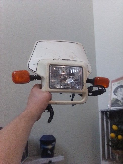 Baja Designs Front Housing With Headlight And Two Blinkers And Wire Assembly