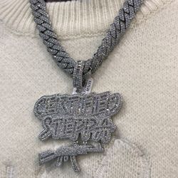 Certified Steppa Pendant in Silver 