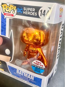 Batman Funko Pop 144 Toy Tokyo New York Comic Con 2018 Limited Edition