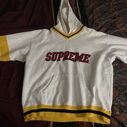 Supreme hockey hooded sweatshirt size large