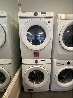 Samsung White Front Load Set