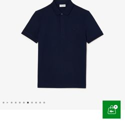 Lacoste Men’s Navy Stretch Cotton Polo XXL