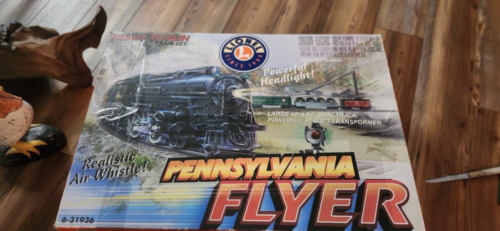 LIONEL PENNSYLVANIA FLYER O GAUGE TRAIN SET