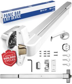New FORTSTRONG FS-950 31 Commercial UL Listed Grade 1 ADA Silver Panic Exit Push Bar Retail $159.00