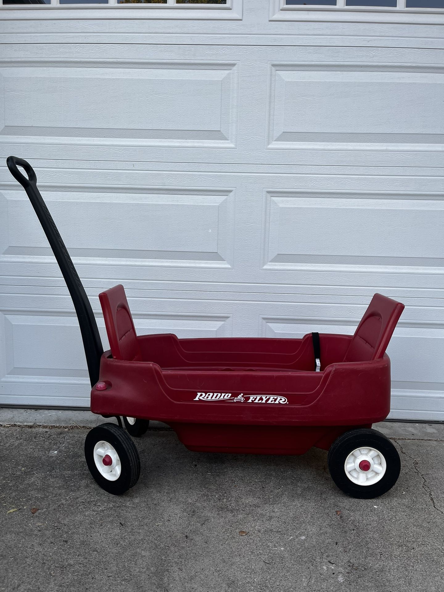 Red Radio Flyer Wagon