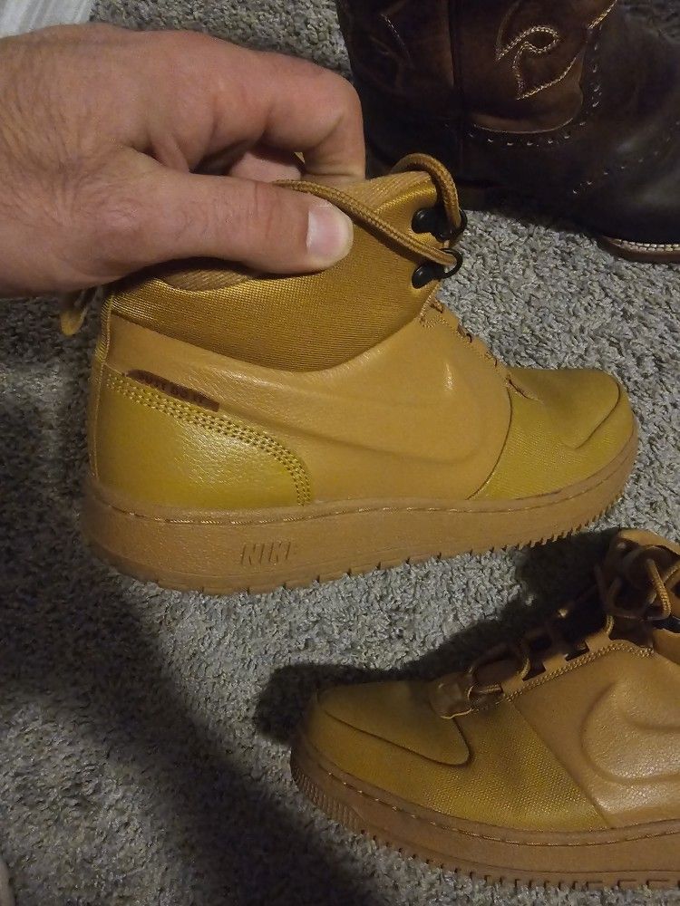 Cody James 13 Nike Combat Tan Shoes 13