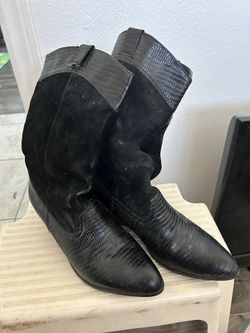 Reba Suede Leather Boots