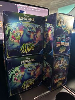 🔥 Disney Lorcana Attack of the Vine! Illumineer’s Trove - Factory Sealed 🔥