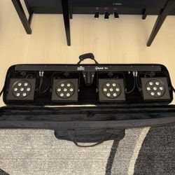 Chauvet DJ 4 Bar Quad RGBA LED Wash System 