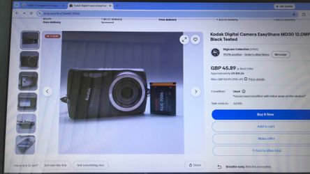 Kodak Digital  MD30. 12.0MP Camera