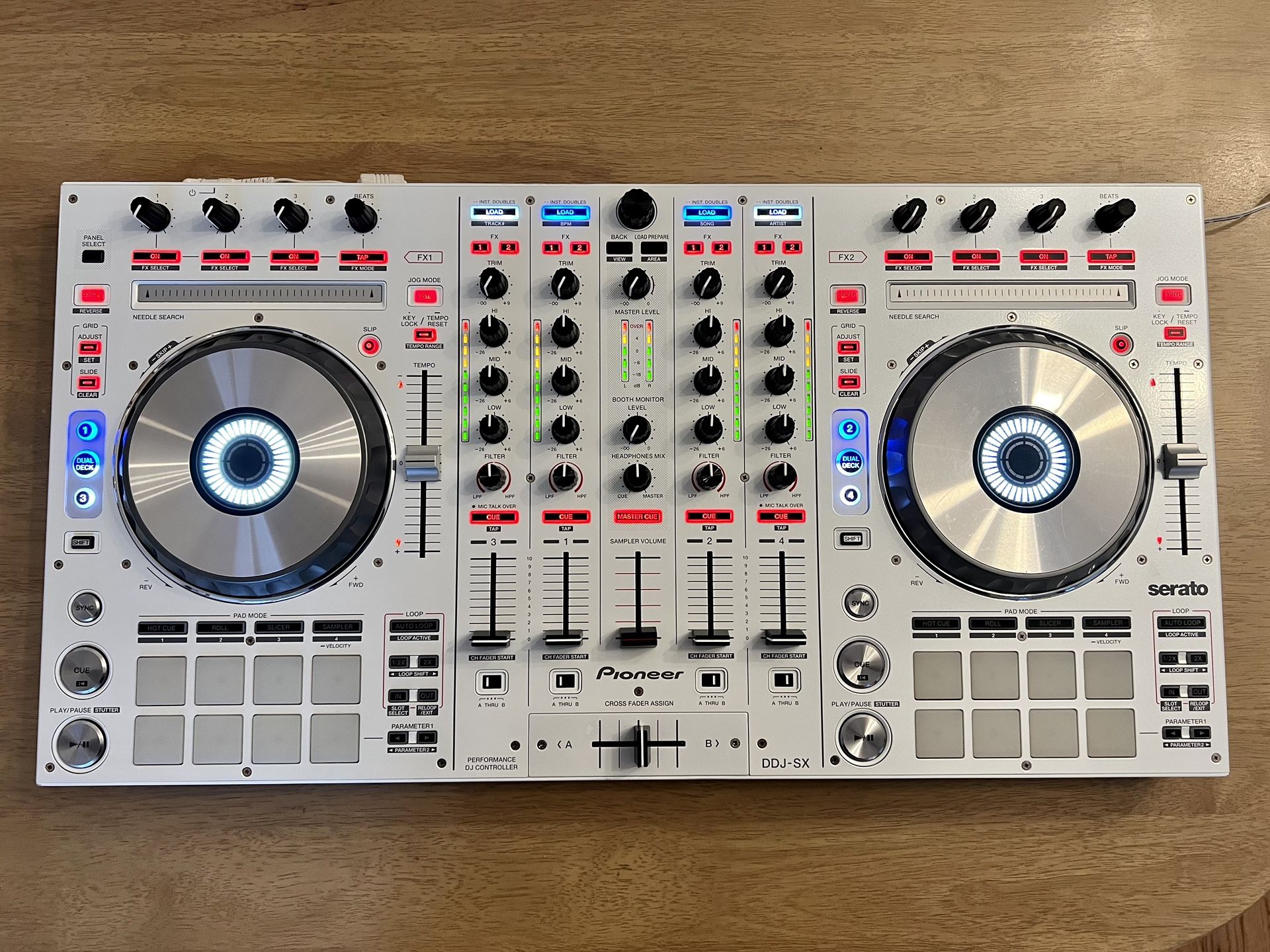 Pioneer DDJ-SX-W Limited Edition White Controller Serato DJ (Great