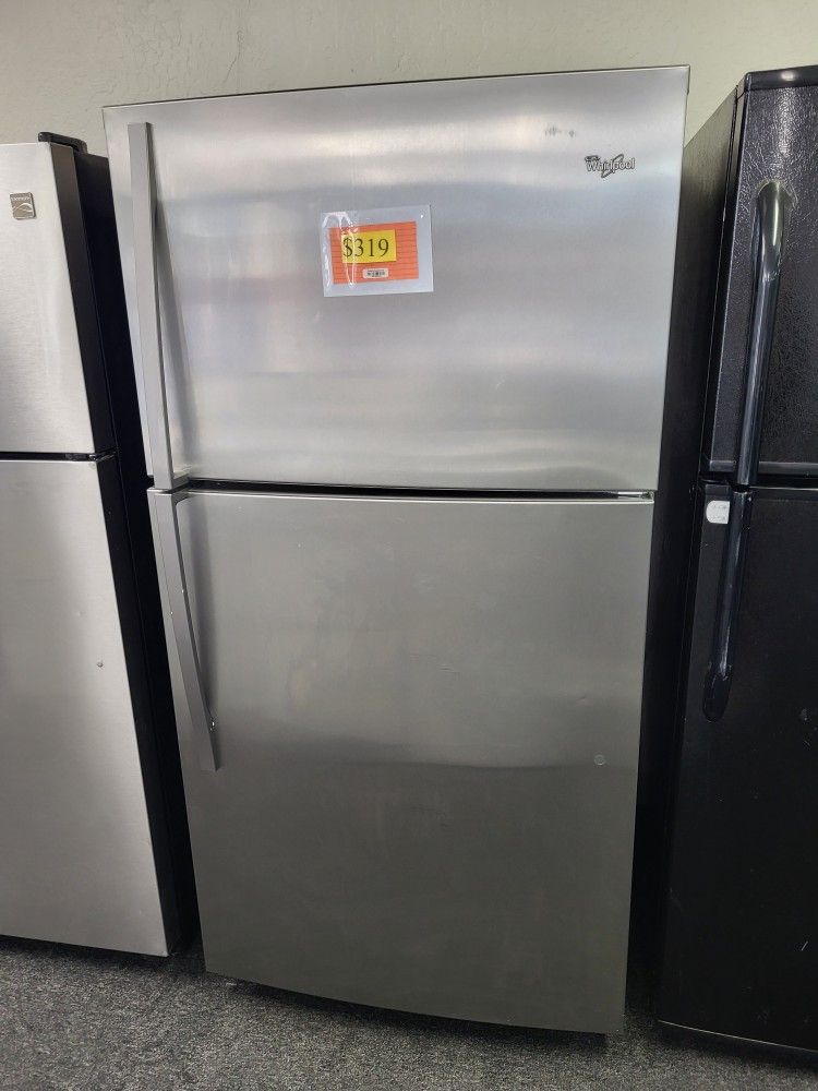 🏖Sizzling Summer Sale! Whirlpool 21cu.ft Refrigerator-Warranty Included