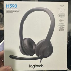 New Logitech H390 Headset