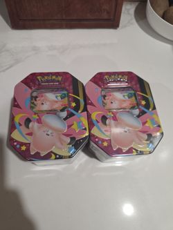 Pokemom Mega Clefable Tin x 2