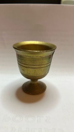 Small Brass Cup