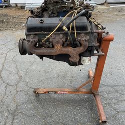 350 Engine On Stand 