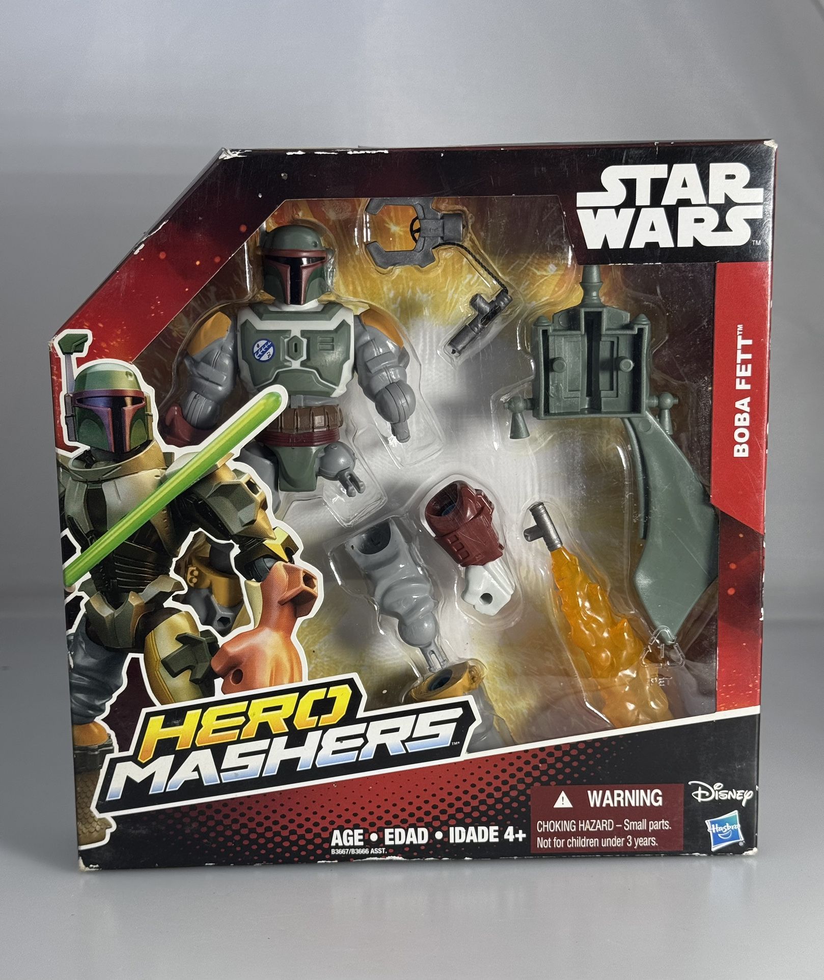 Hasbro Star Wars Hero Mashers Boba Fett Action Figure