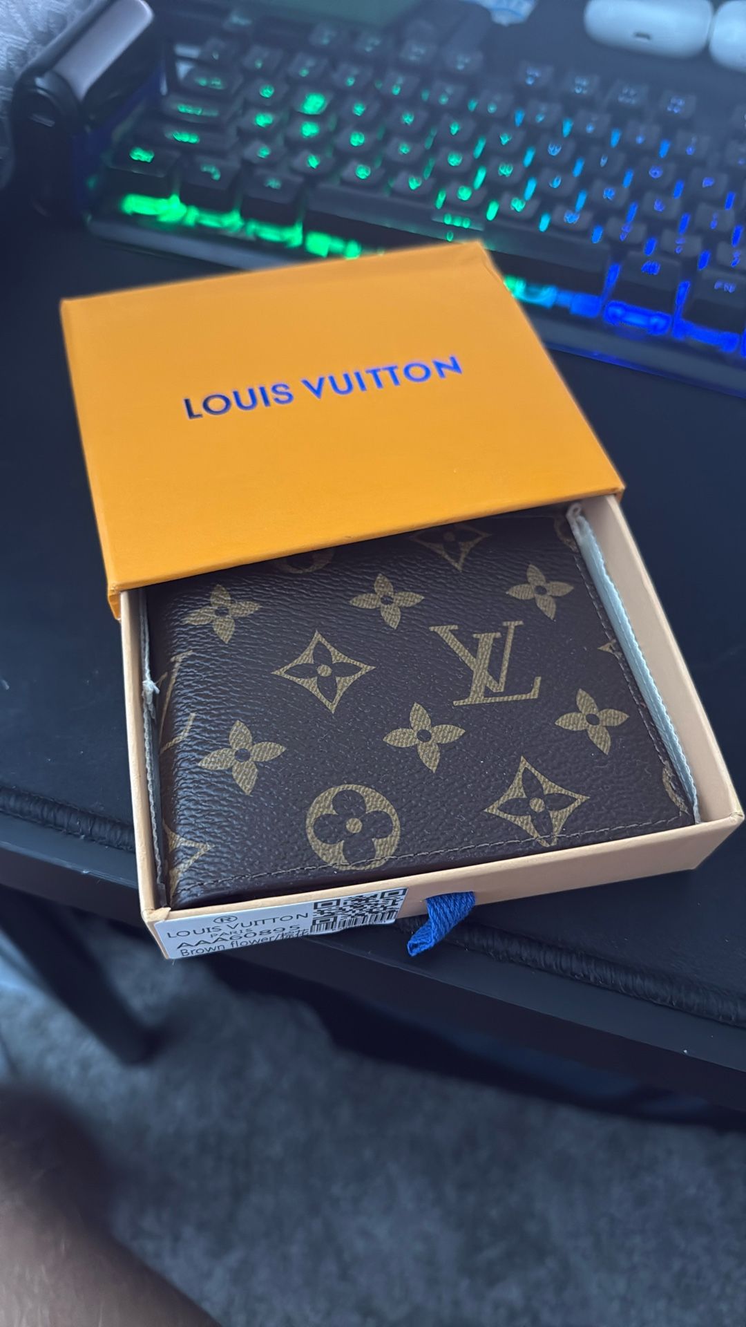 Monogram Wallet Brown