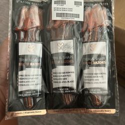 Trim And Snap Brow Razors