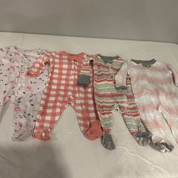 4 misc baby onesie bundle 0-3 month