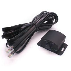 Universal Bass Control Knob with Extension Cable for Car Amp – Bass Volume Knob