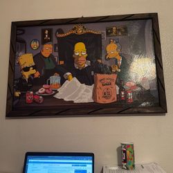 The Simpsons Wall art 