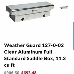Weather Guard Tool Box Sets  Trucks 