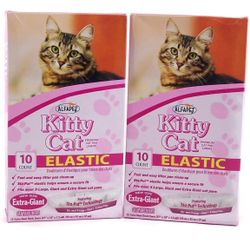 Kitty Cat AlfaPet Extra-Giant Elastic Sta-Put Litter Box Liners 10 Count (Pack of 2)