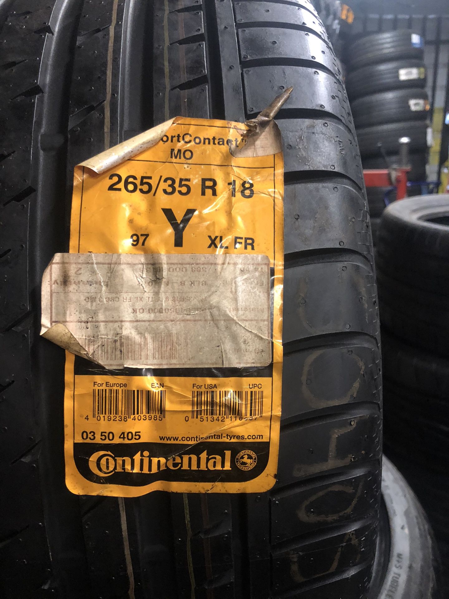 Only one 265/35r18