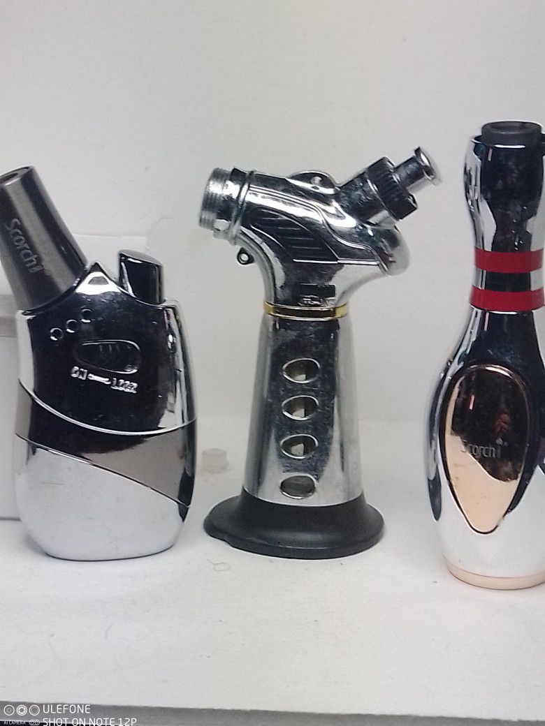 X 3 Scorch And Other Jet Flame Refillable Butane Torch Lighters