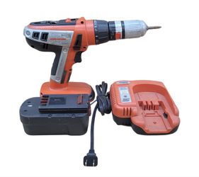 Black & Decker FireStorm 18V Cordless Drill FS1800D, 3600mAh Battery & Rapid Charger. Works Great