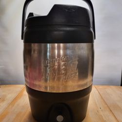 Bubba Keg 3 gallon Beverage Cooler Black and Stainless 