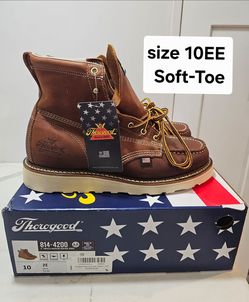 Thorogood (contact info removed) Work Boots Size 10 2E Soft Toe