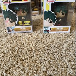 My Hero Academia Deku & EE Exclusive Funko Pop