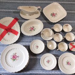 Spode’s Jewel Copeland Billingsley Rose Dishes ….Plates , Bowls , Cups …. $5 - $15 Each
