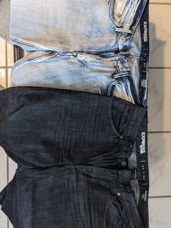 Express Jeans 34x32 And 32x32!!! 