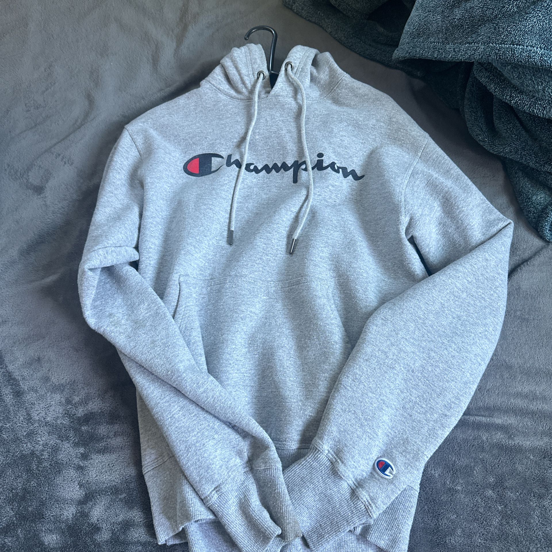 Grey Hoodie Champion