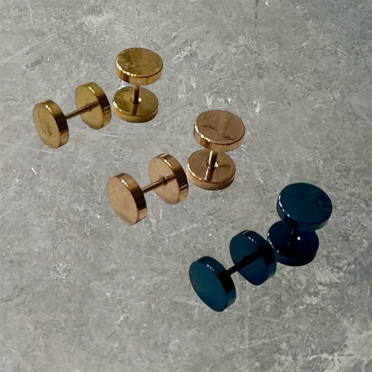 Barbell Stud Earrings made from Surgical Steal