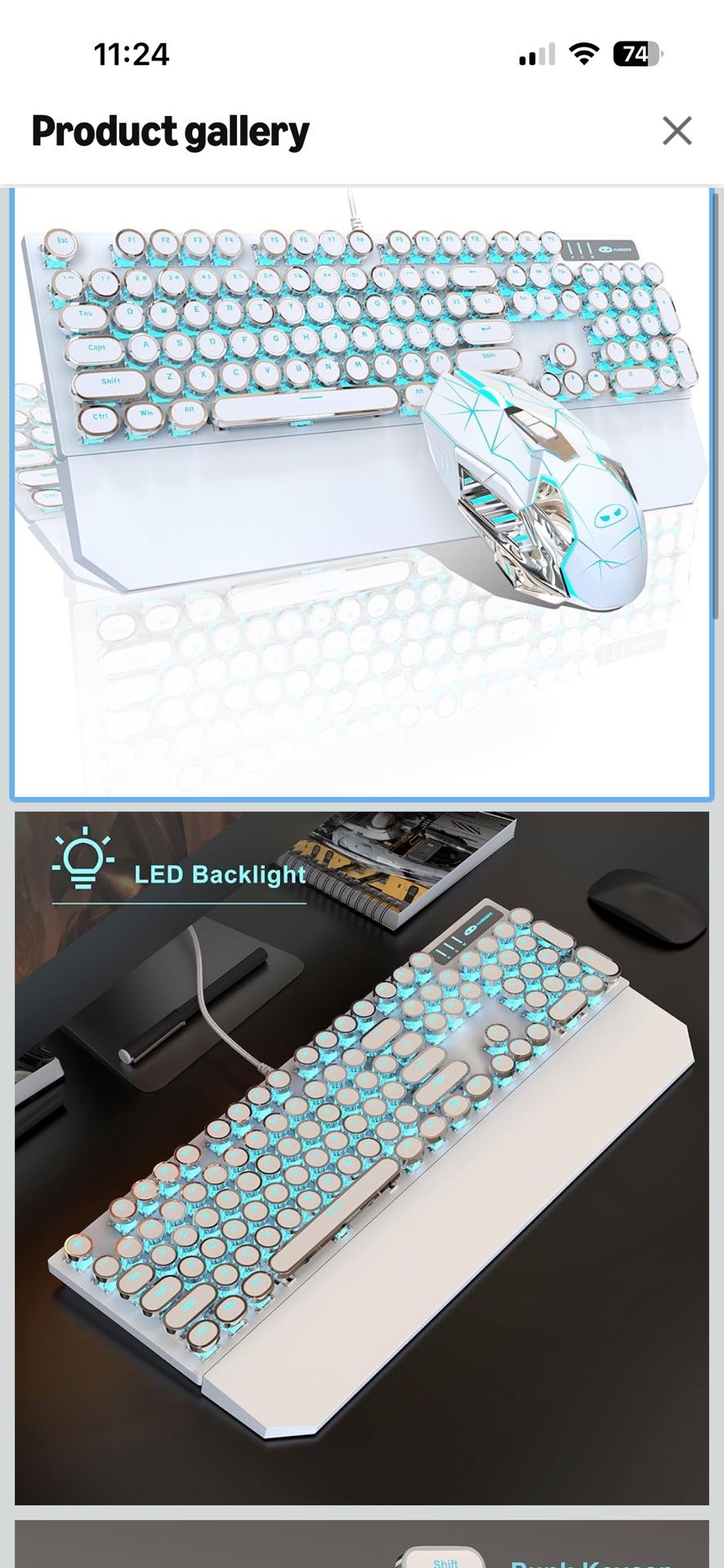 Wired Keyboard And Mouse