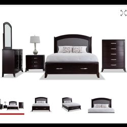 Storage Bedroom Set – Bed, Dresser & Nightstand