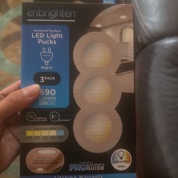 Led light pucks 