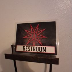 Authentic Slipknot World Tour  Bathroom Laminate