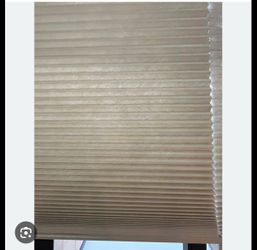 Beige blinds 38x64 Set of 6