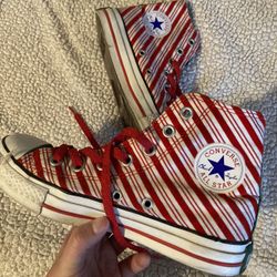Candy Cane Converse