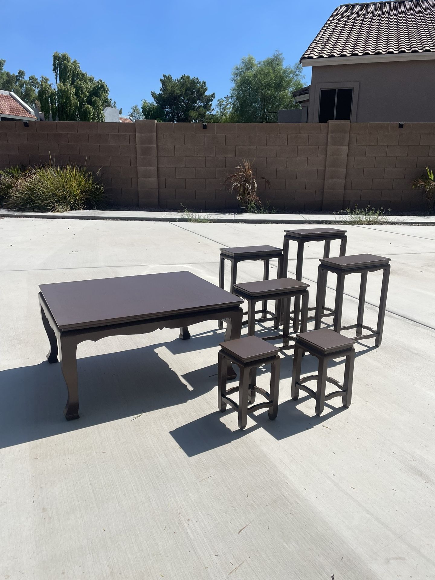 Vintage Small Tables Set