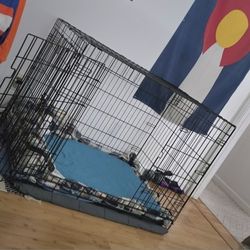 LARGE WIRE KENNEL 